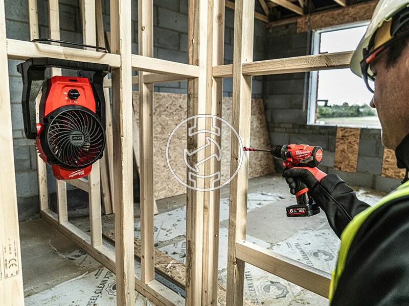 Milwaukee M12AF-0 akkus ventilátor