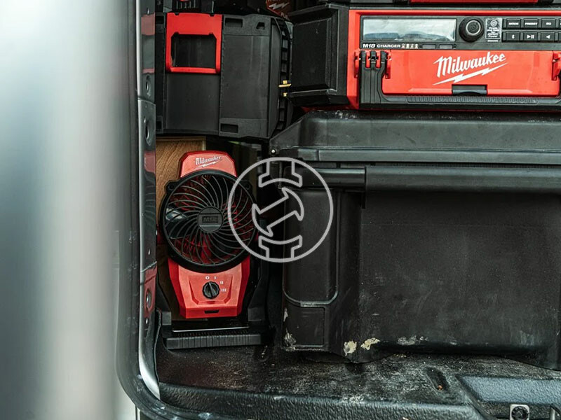 Milwaukee M12AF-0 akkus ventilátor