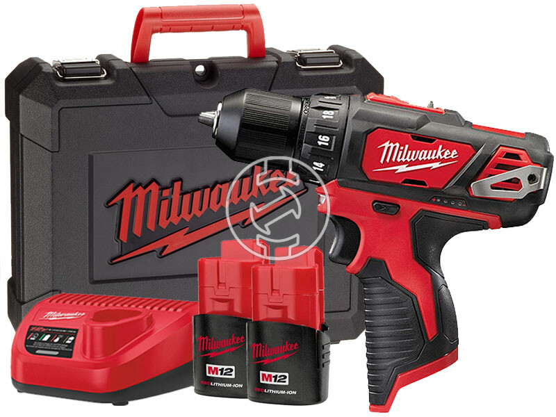 Milwaukee M12BDD-152C akkus fúrócsavarozó tokmányos