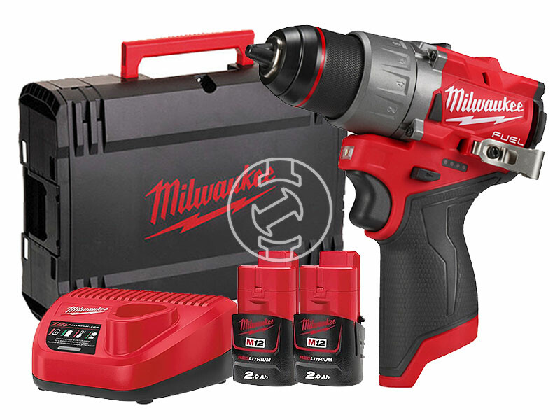 Milwaukee M12FDD2-202X akkus fúrócsavarozó tokmányos