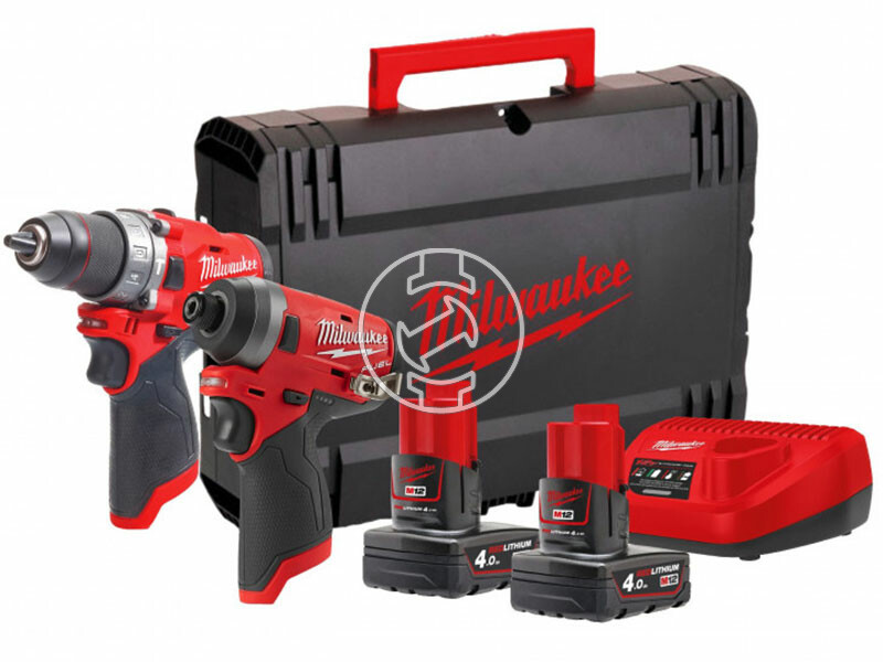 Milwaukee M12FPP2A-402X gépcsomag