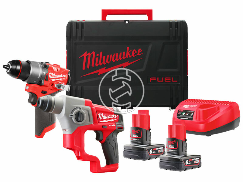 Milwaukee M12FPP2F2-602X gépcsomag