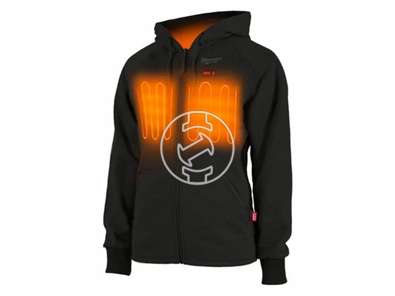 Milwaukee M12HHLBL1-0(S) fekete női fűthető pulóver