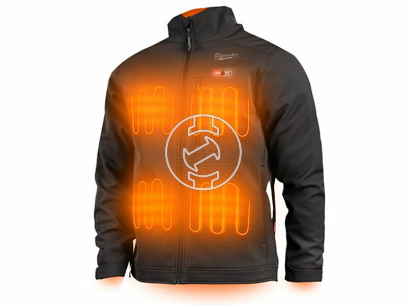 Milwaukee M12HJBL5-201(XL) fekete fűthető kabát