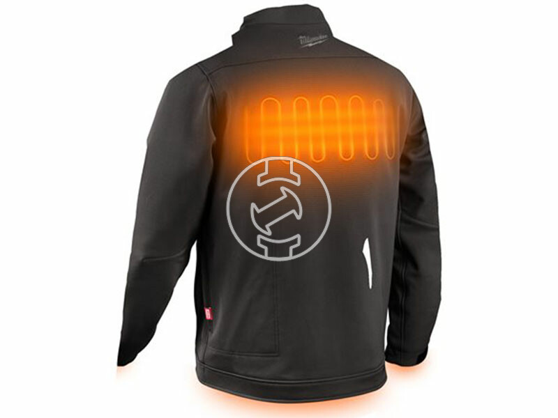 Milwaukee M12HJBL5-201(XXL) fekete fűthető kabát