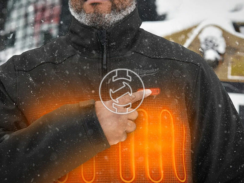 Milwaukee M12HJBL5-201(S) fekete fűthető kabát