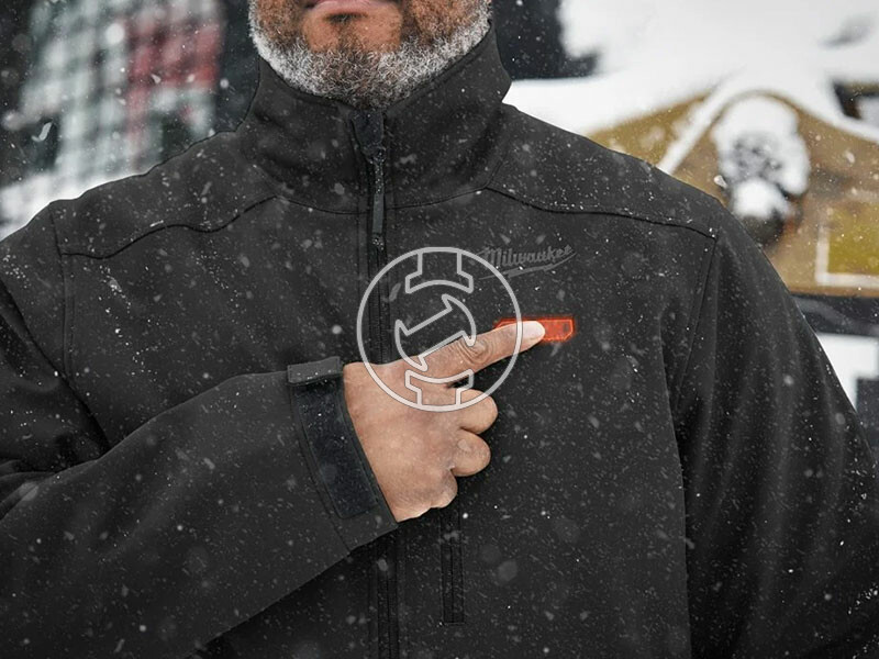 Milwaukee M12HJBL5-201(XXL) fekete fűthető kabát