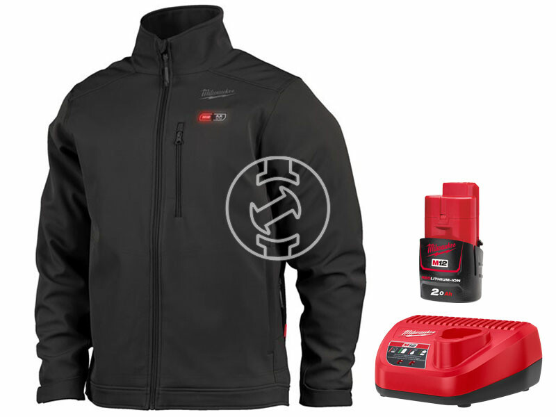 Milwaukee M12HJBL5-201(M) fekete fűthető kabát