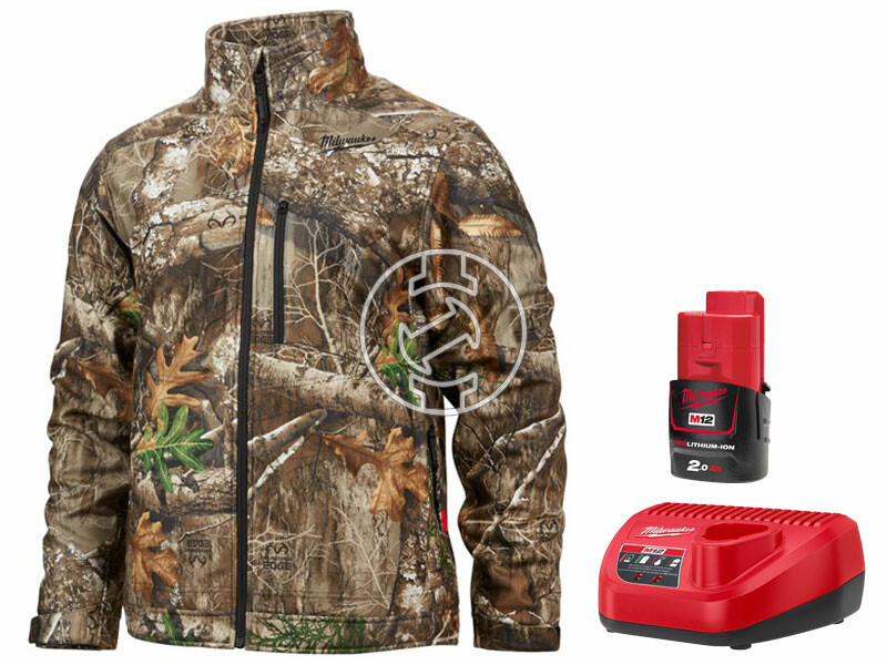 Milwaukee M12HJCAMO6-201(XXXL) terepszínű fűthető kabát