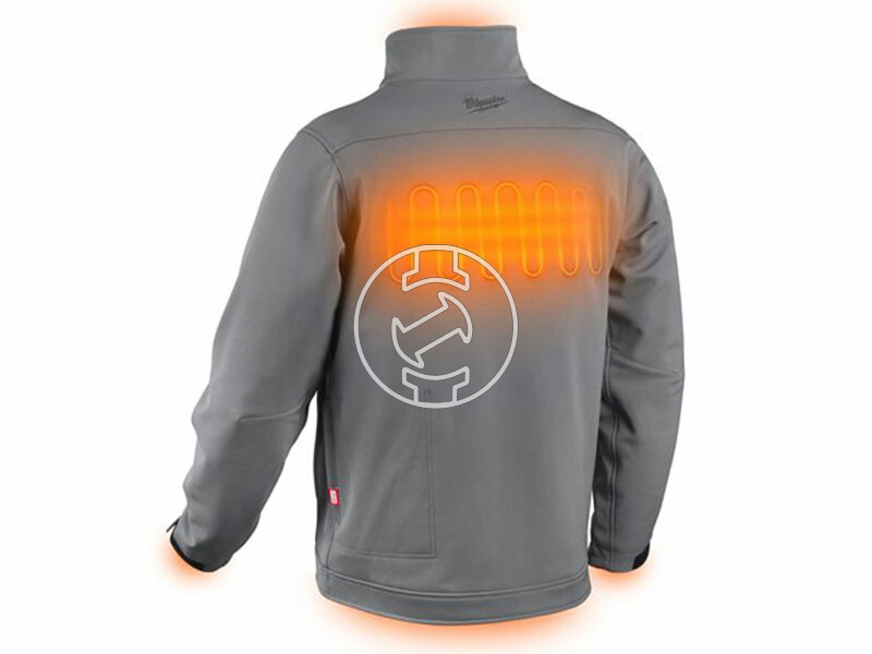 Milwaukee M12HJGREY5-201(XL) szürke fűthető kabát