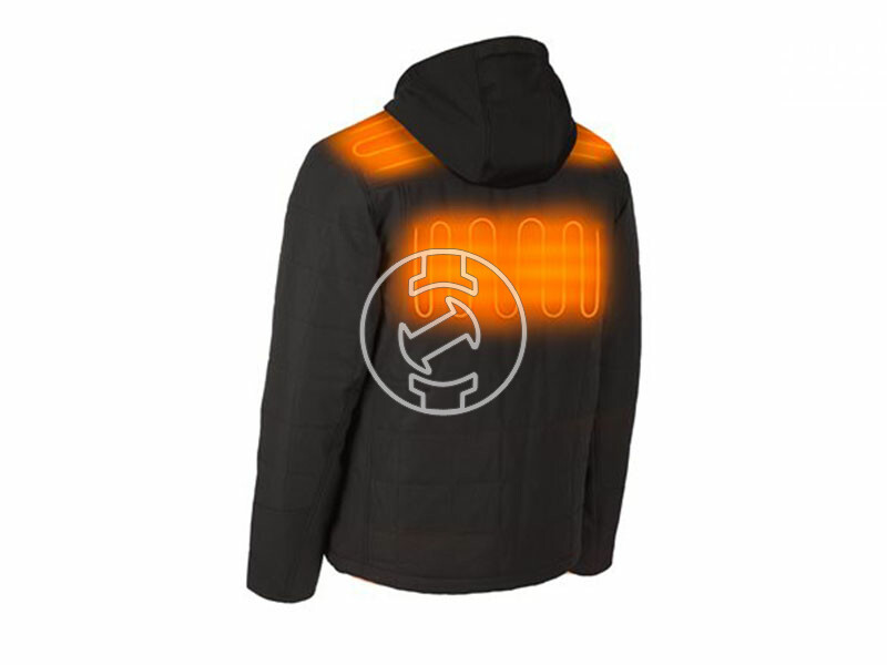 Milwaukee M12HPJBL2-0(M) fekete fűthető kabát