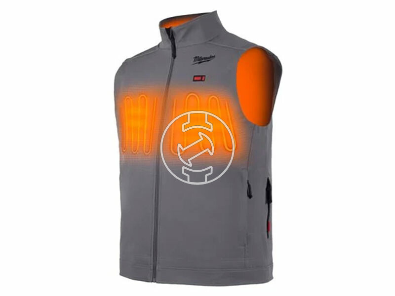 Milwaukee M12HVGREY1-0(XXXL) szürke fűthető mellény