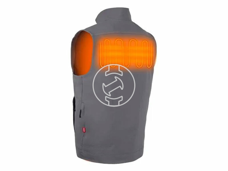 Milwaukee M12HVGREY1-0(XXXL) szürke fűthető mellény