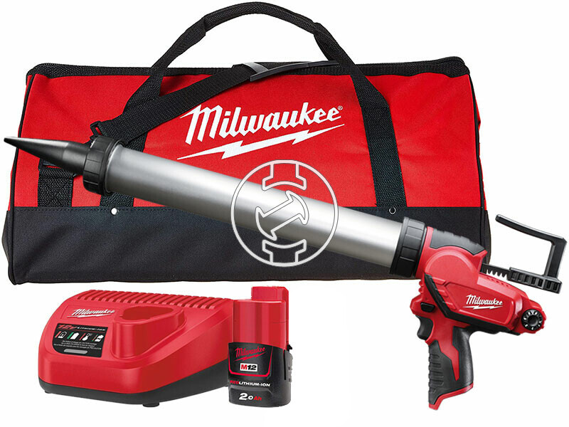 Milwaukee M12PCG/600A-201B akkus kittkinyomó pisztoly