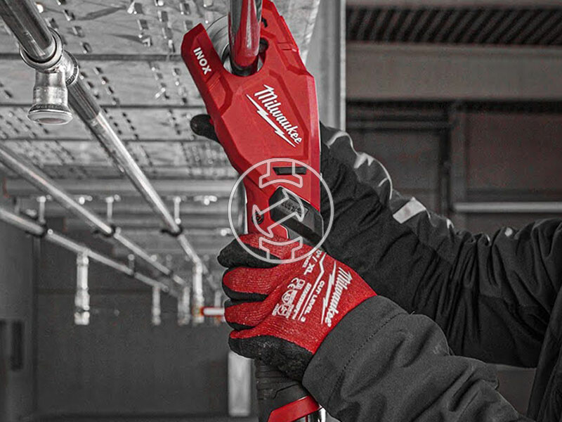 Milwaukee M12PCSS-202C akkus csővágó + AJÁNDÉK utazó bögre