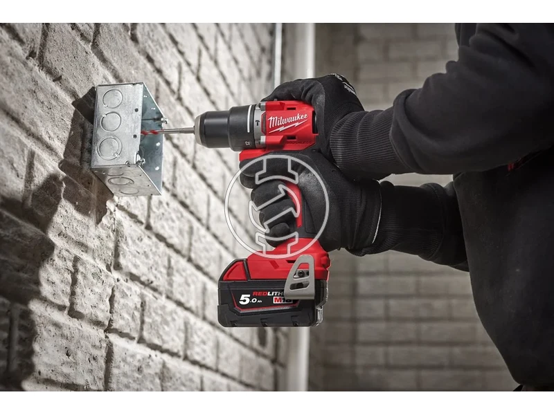 Milwaukee M18 BLDDRC-0X akkus fúrócsavarozó tokmányos + Heavy Duty