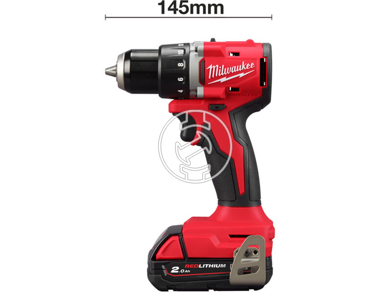 Milwaukee M18 BLDDRC-202C akkus fúrócsavarozó tokmányos 2 x M18 B2 + M12-18 C