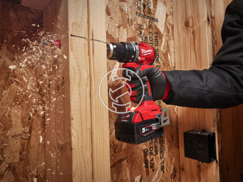 Milwaukee M18 BLDDRC-402C akkus fúrócsavarozó tokmányos 2 x M18 B4 + M12-18 C