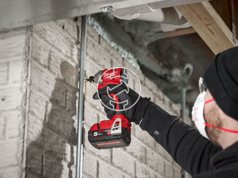 Milwaukee M18 BLIDR-502X akkus ütvecsavarozó 2 x M18 B5 + M12-18 C + Heavy Duty