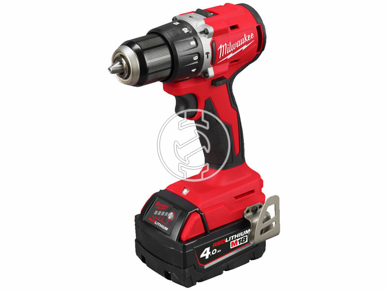 Milwaukee M18 BLPDRC-422C akkus ütvefúró-csavarozó 18 V | 60 Nm | 13 mm | Szénkefementes | 2 x 5 Ah akku + töltő | Heavy Duty kofferben