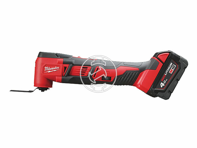 Milwaukee M18 BMT-421C akkus multifunkciós gép rezgő 18 V | 12000 - 180001/min | 1,7 ° | Szénkefés | 2 Ah + 4 Ah akku + töltő | Kofferben