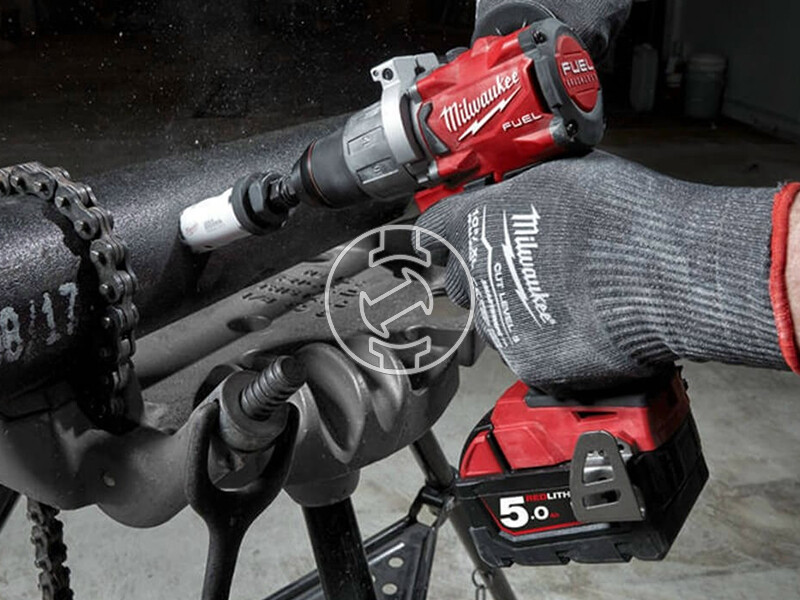Milwaukee M18 FPD2-502X akkus ütvefúró-csavarozó + BIG HAWG 10 részes körkivágó fűrész készlet