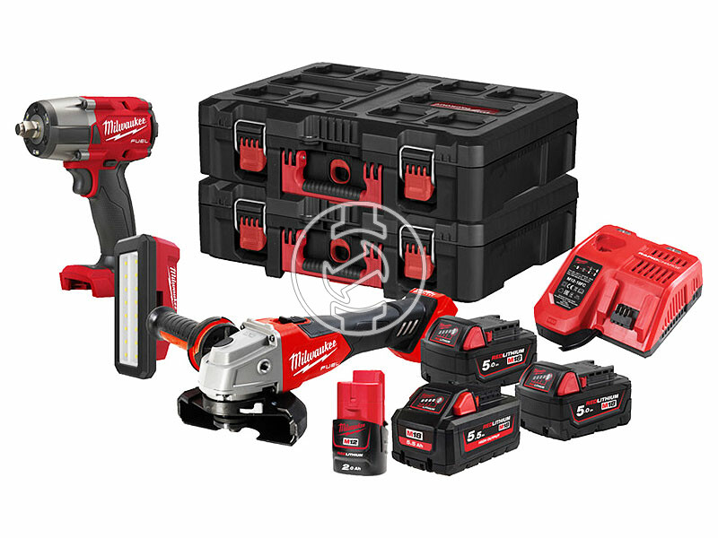 Milwaukee M18 FPP3T2-554P gépcsomag