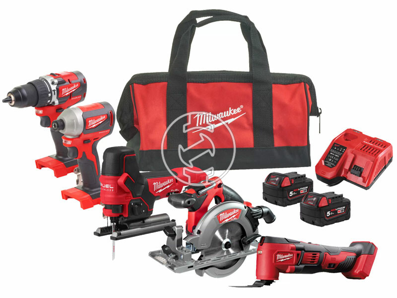 Milwaukee M18 FPP5K-502B gépcsomag