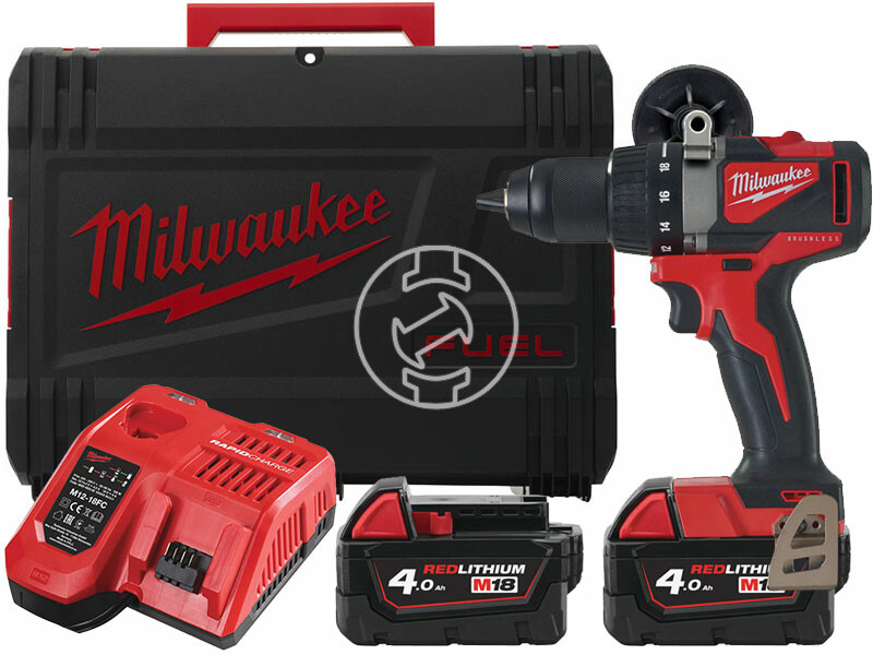 Milwaukee M18BLDD2-402X akkus fúrócsavarozó tokmányos