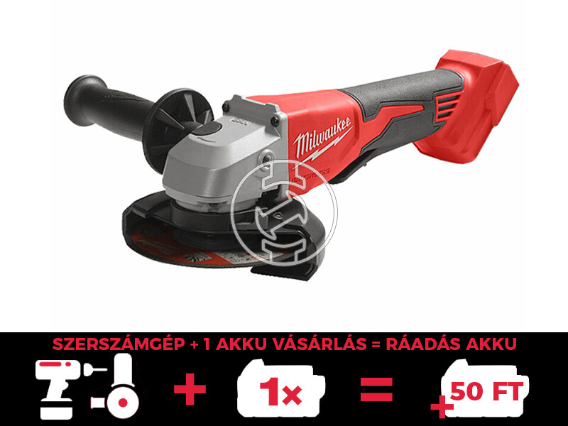 Milwaukee M18BLSAG125XPD-0 akkus sarokcsiszoló 18 V | 125 mm | 11000 RPM | Szénkefementes | Akku és töltõ nélkül | Kartondobozban