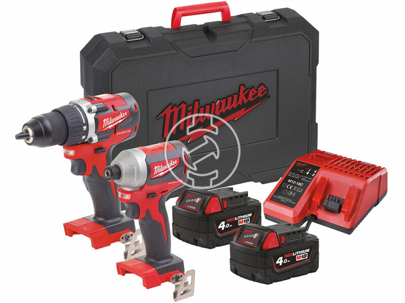 Milwaukee M18BPP2D-402C gépcsomag