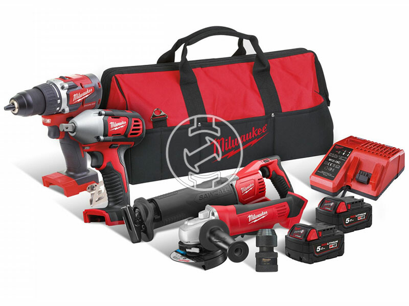 Milwaukee M18CBLPP4B-502B gépcsomag