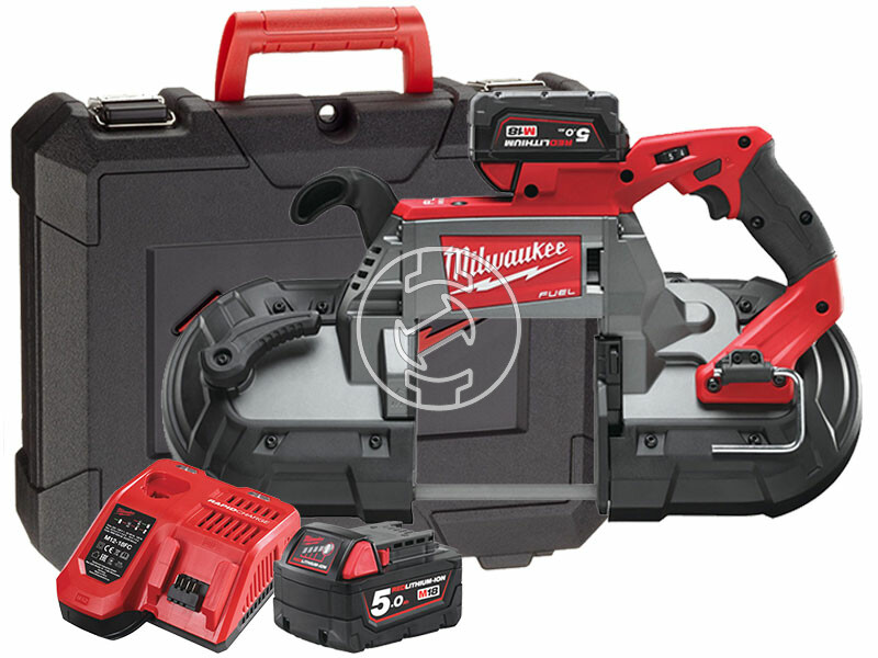 Milwaukee M18CBS125-502C akkus kézi szalagfűrész
