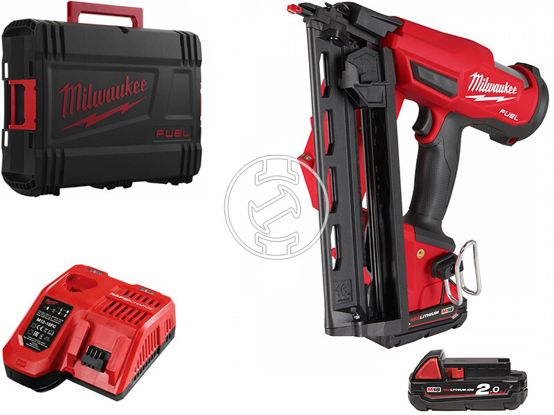 Milwaukee M18FN16GA-202X 16 GA akkus szerkezeti szegező