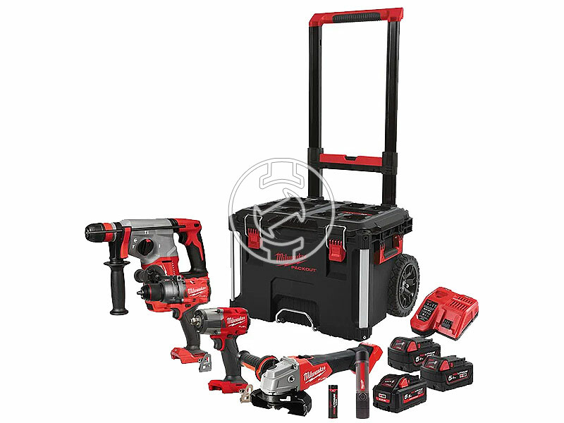 Milwaukee M18FPP4D-555T gépcsomag