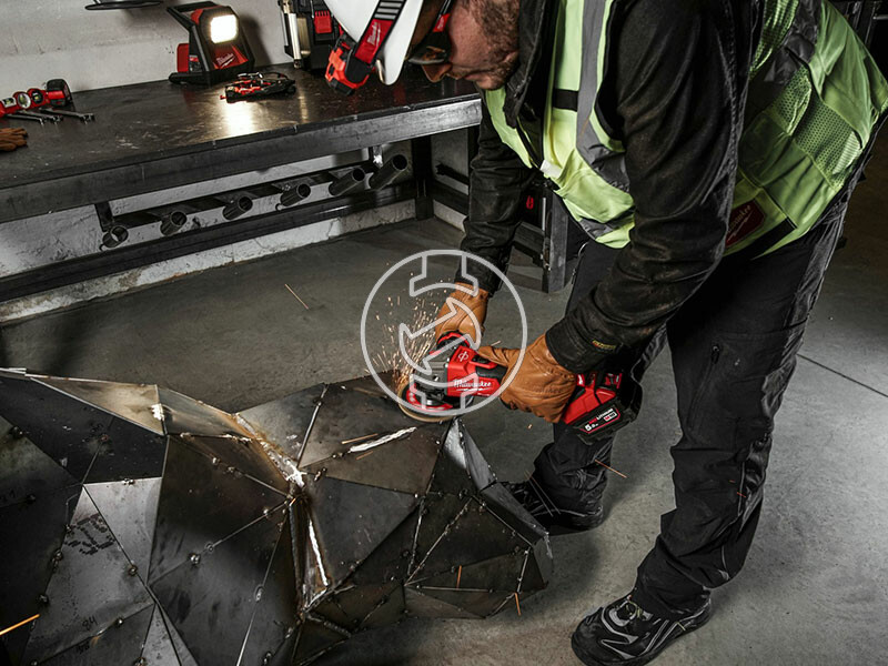 Milwaukee M18FSAG125X-0X akkus sarokcsiszoló