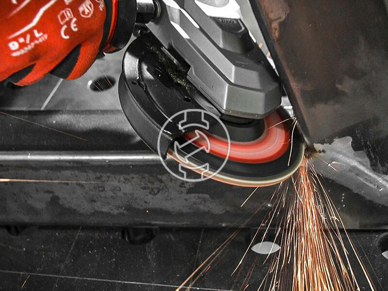 Milwaukee M18FSAGF125XPDB-0X akkus laposfejű sarokcsiszoló