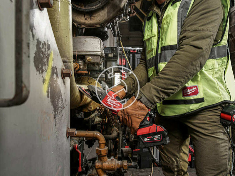 Milwaukee M18FSAGF125XPDB-0X akkus laposfejű sarokcsiszoló