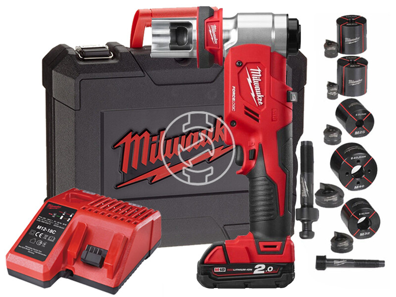 Milwaukee M18HKP-201CA akkus hidraulikus lemezlyukasztó