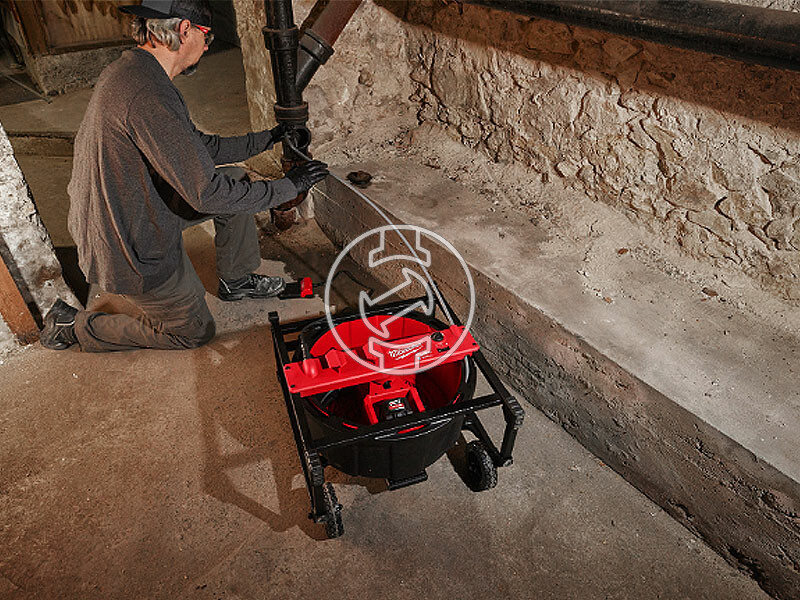 Milwaukee M18HSFSM-122 akkus duguláselhárító