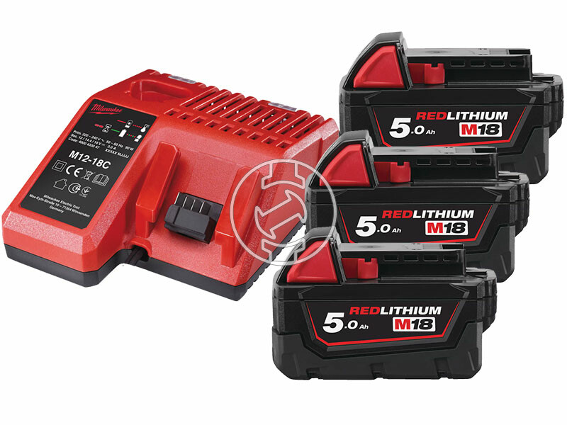 Milwaukee M18NRG-503 akkumulátor és töltő szett