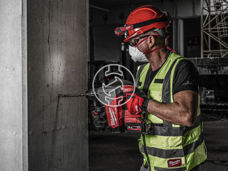 Milwaukee M18ONEFHP-0X 32 mm-es SDS-Plus akkus fúrókalapács