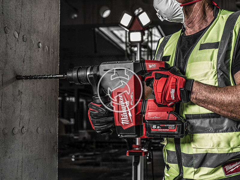 Milwaukee M18ONEFHPX-0X 4 fokozatú SDS-Plus akkus fúrókalapács