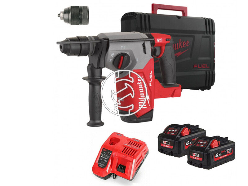 Milwaukee M18ONEFHX-552X 4 fokozatú SDS-Plus akkus fúrókalapács