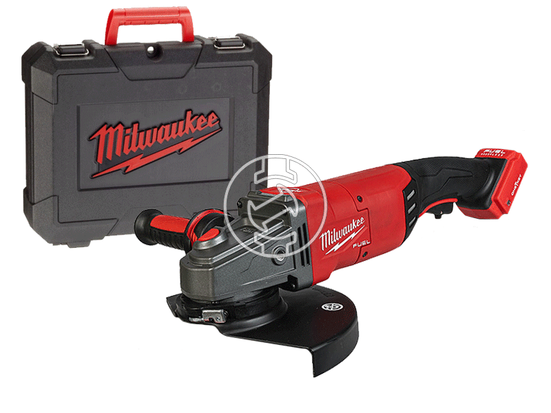 Milwaukee M18ONEFLAG230XPDB-0C akkus sarokcsiszoló 18 V | 230 mm | 6600 RPM | Szénkefementes | Akku és töltő nélkül | Kofferben