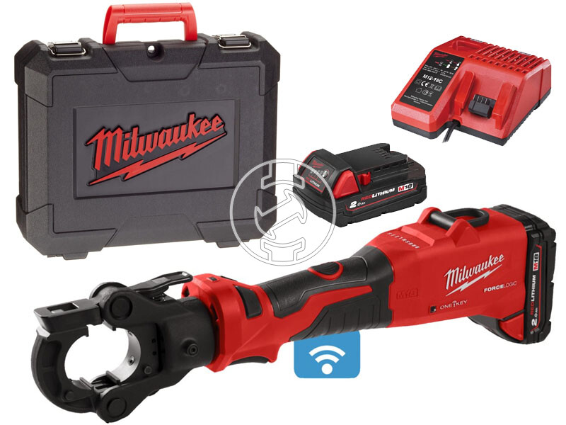Milwaukee M18ONEHCCT60-202C FORCE LOGIC 60kN akkus hidraulikus présgép