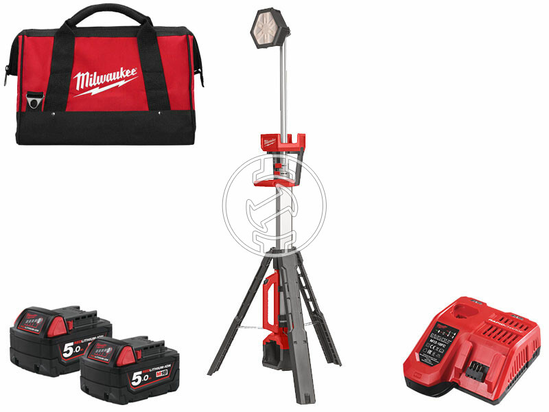 Milwaukee M18SAL2-502B akkus teleszkópos térmegvilágító lámpa