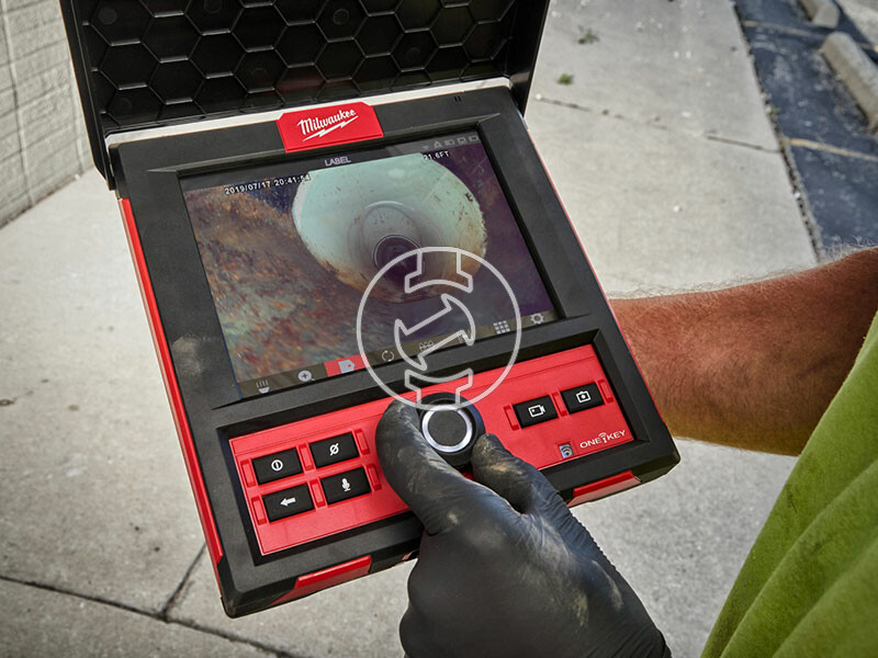 Milwaukee M18SIM-0 monitor vizsgálókamerához
