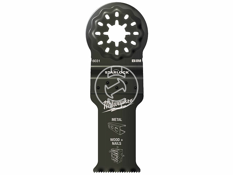 Milwaukee Multitool Starlock Merülő Bi-metál (Fém+Fa) 28x47mm merülőfűrészlap oszcilláló multigéphez