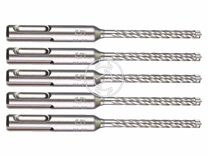 Milwaukee MX4 6x165 mm SDS-Plus négyélű fúrószár 5 db